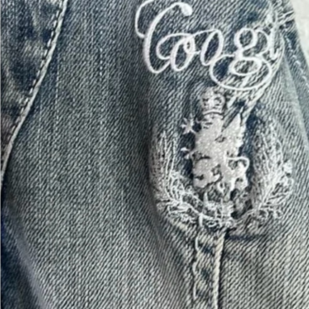 Women’s Coogi romper acid wash shorts jumpsuit - Picture 4 of 9